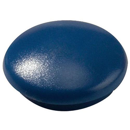 Kolorowe okrągłe magnesy - Kolorowe okrągłe magnesy o średnicy 12 mm w kolorze niebieskim