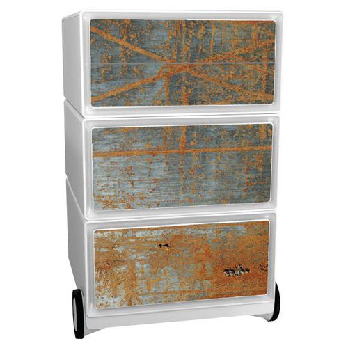 Kontenery mobilne Manutan Expert Easy Office, 4 szuflady, 64,2 x 39 x 43,6 cm - Kontener mobilny Manutan Expert Easy Office, 4 szuflady, 64,2 x 39 x 4