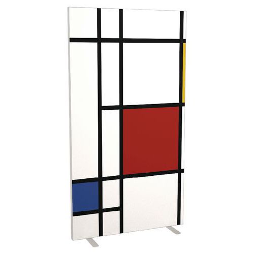 Przegrody Manutan Expert Easy Office, 94 x 174 x 39 cm - Przegroda Manutan Expert Easy Office, 94 x 174 x 39 cm, kwadraty