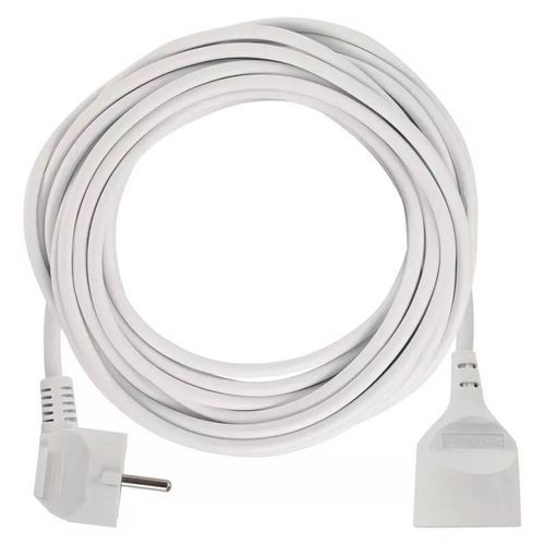 Przedłużacze Emos, białe, PVC, 1 gniazdo - Przedłużacz Emos, biały, PVC, 1 gniazdo, 10 m