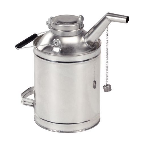 Miarki blaszane z wygiętym dzióbkiem - Pressol - Kubek miarowy blaszany z zakrzywionym dzióbkiem, pojemność 5 l - Pressol