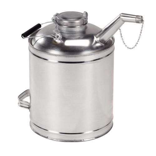 Miarki blaszane z wygiętym dzióbkiem - Pressol - Kubek miarowy blaszany z zakrzywionym dzióbkiem, pojemność 10 l - Pressol