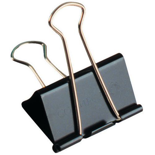 Metalowe klipsy biurowe - Metalowe klipsy biurowe, 51 x 25 mm