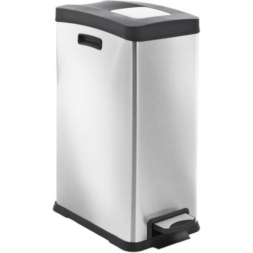 Kosz na śmieci Rejoice Step 30 l – EKO - Kosz na śmieci Rejoice Step 30 l matowa stal nierdzewna