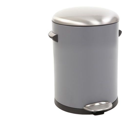 Kosz na śmieci Belle Deluxe 5 l – EKO - Kosz na śmieci z pedałem Belle Deluxe 5 l szary – EKO