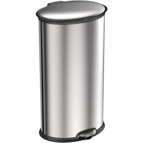 Kosz na śmieci Ellipse Step Bin 30 l – EKO - Kosz na śmieci Ellipse Step Bin 30 l stal nierdzewna – EKO