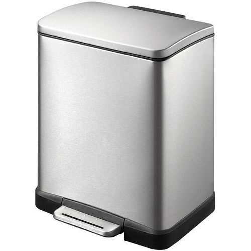 Kosz na śmieci z pedałem prostokątny E-Cube 12 l_EKO - Kosz na śmieci z pedałem prostokątny E-Cube 12 l EKO