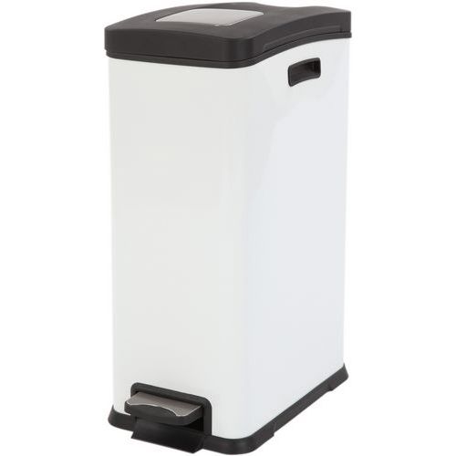 Kosz na śmieci z pedałem Rejoice Step Bin 30 l_EKO - Kosz na śmieci z pedałem Rejoice 30 l EKO biały