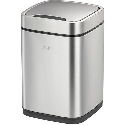 Kosz na śmieci z czujnikiem EcoSmart 6 l, EKO - Kosz na śmieci z czujnikiem EcoSmart 6 l matowa stal nierdzewna