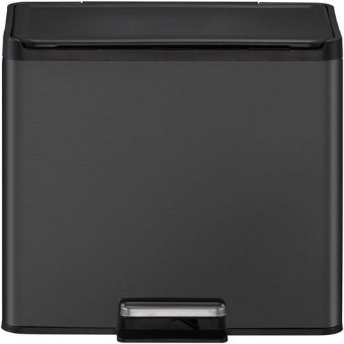 Kosz na śmieci z pedałem Essential Recycler Step Bin 9 + 9 + 9 l EKO - Kosz na śmieci z pedałem Essential Recycler Step Bin 9 + 9 + 9 l czarny
