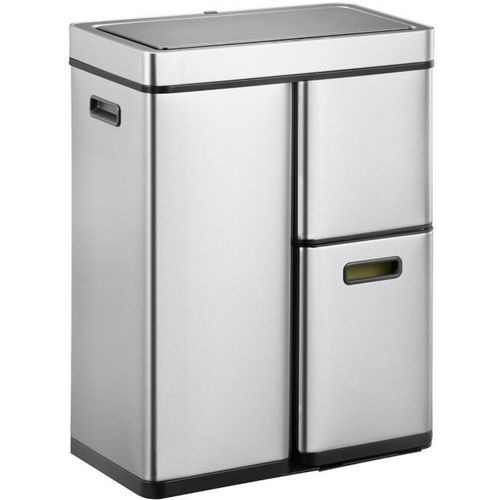 Elegancki kosz na śmieci Mirage Plus Sensor Recycler 30 + 15 + 15 l, EKO - Elegancki kosz na śmieci Mirage Plus Sensor Recycler 30 + 15 + 15 l