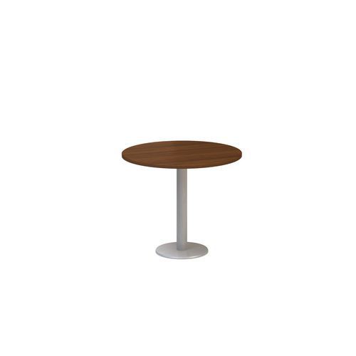 Stoły konferencyjne okrągłe Alfa 400, 90 x 74,2 cm - Stół konferencyjny okrągły Alfa 400, 90 x 74,2 cm, kolor dzika grusza