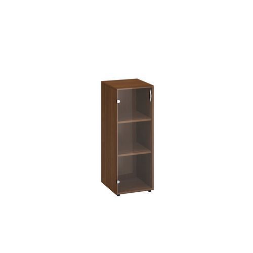Szafy średnie wąskie Alfa 500, 106,3 x 40 x 45,8 cm, ze szklanymi drzwiami - wersja lewa - Szafka średnia wąska Alfa 500, 106,3 x 40 x 45,8 cm, ze szk