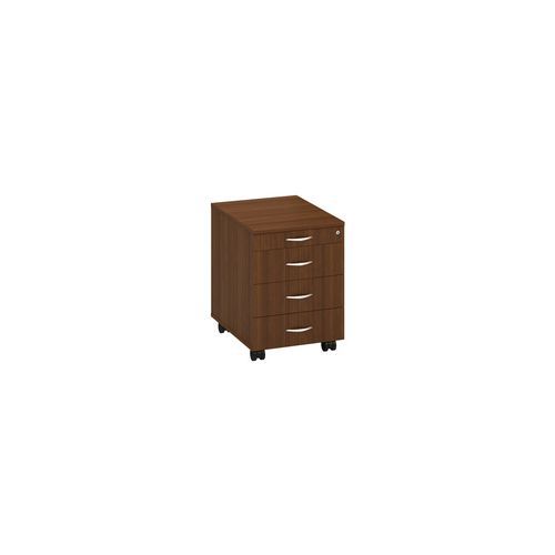 Kontenery mobilne Alfa 500, 60 x 44,3 x 60 cm - Kontener mobilny Alfa 500, 60 x 44,3 x 60 cm, dekor orzech