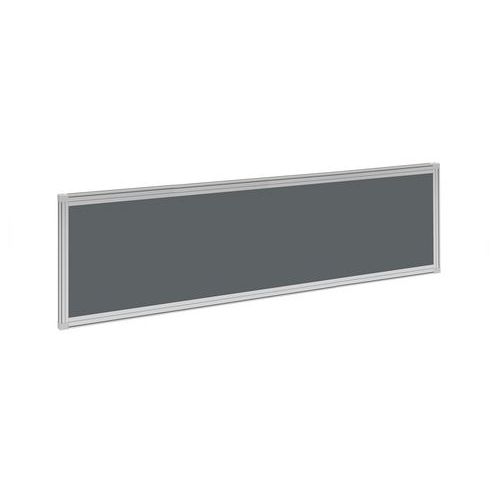 Parawany stołowe Alfa 600, 160 x 37 cm - Parawan stołowy Alfa 600, 160 x 37 cm, szary