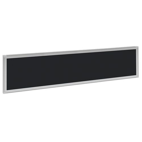 Parawany stołowe Alfa 600, 180 x 37 cm - Parawan stołowy Alfa 600, 180 x 37 cm, ciemnoszary