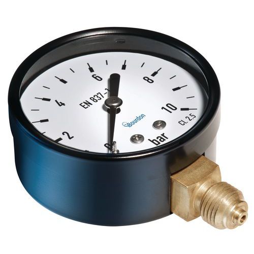 Manometr MAT – Bourdon - Manometr MAT – Bourdon, promieniowy, średnica 63 mm, ciśnienie max 10 bar