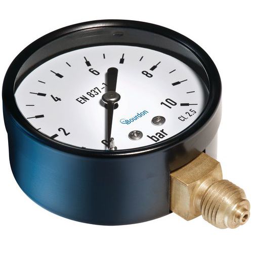 Manometr MAT – Bourdon - Manometr MAT – Bourdon, promieniowy, średnica 50 mm, ciśnienie max 10 bar