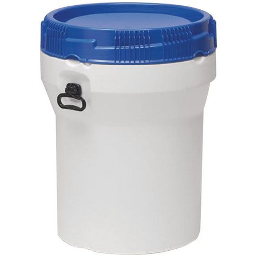 Plastikowe wodoodporne beczki, które można układać jeden na drugim - Beczka wodoodporna z tworzywa sztucznego, możliwość układania w stosy, 120 l