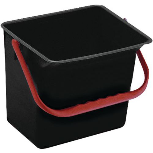 Plastikowe wiadra do sprzątania Manutan, 6 l Plastikowe wiadra do sprzątania Manutan, 6 l