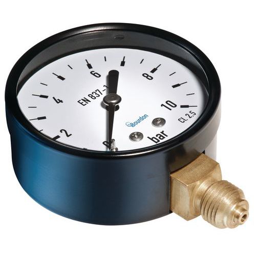 Manometr MAT – Bourdon - Manometr MAT – Bourdon, promieniowy, średnica 40 mm, ciśnienie max 10 bar