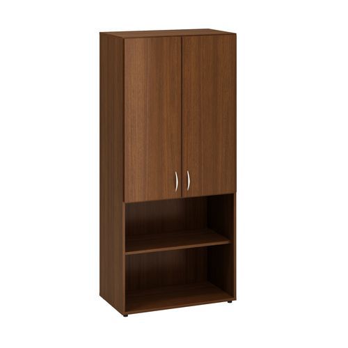 Szafy wysokie szerokie Alfa 500, 178 x 80 x 47 cm, z wnęką i drzwiami - Wysoka szeroka szafa Alfa 500, 178 x 80 x 47 cm, z wnęką i drzwiczkami, dekor 