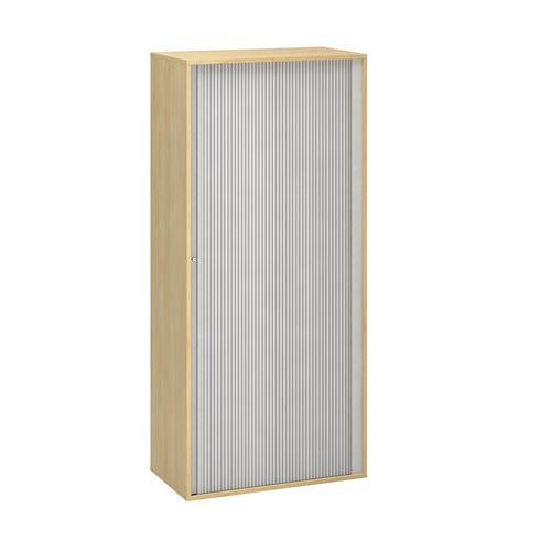 Szafki wysokie szerokie Alfa 500, 178 x 80 x 45 cm, z żaluzjami - Szafka wysoka szeroka Alfa 500, 178 x 80 x 45 cm, z żaluzjami, dekor dzika grusza