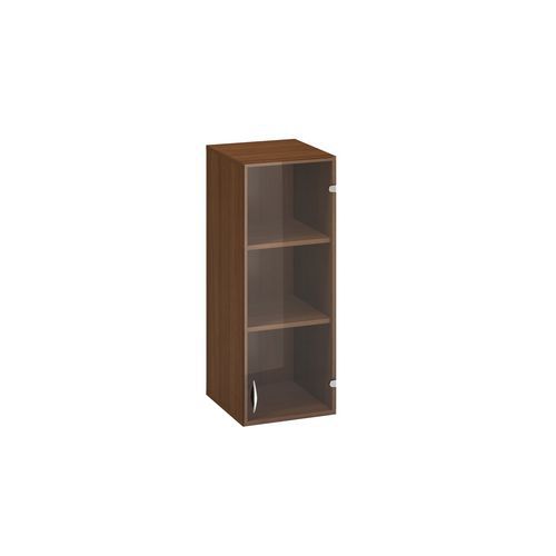 Szafki dostawne średnie wąskie Alfa 500, 104,5 x 40 x 45,8 cm, ze szklanymi drzwiczkami – wersja prawa - Szafka dostawna średnia wąska Alfa 500, 104,5