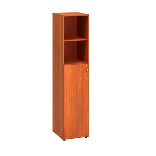 Szafki wysokie wąskie Alfa 500, 178 x 40 x 47 cm, z wnęką i drzwiczkami – wersja lewa - Szafka wysoka wąska Alfa 500, 178 x 40 x 47 cm, z wnęką i drzw