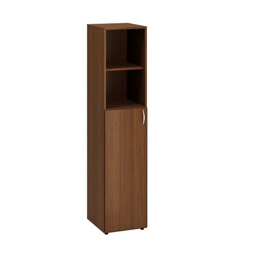 Szafki wysokie wąskie Alfa 500, 178 x 40 x 47 cm, z wnęką i drzwiczkami – wersja lewa - Szafka wysoka wąska Alfa 500, 178 x 40 x 47 cm, z wnęką i drzw