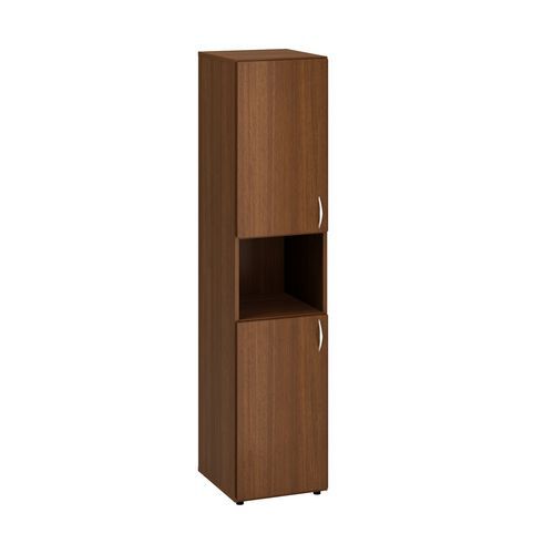 Szafki wysokie wąskie Alfa 500, 178 x 40 x 47 cm, z wnęką i drzwiczkami – wersja lewa - Szafka wysoka wąska Alfa 500, 178 x 40 x 47 cm, z wnęką i drzw