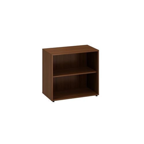 Szafki niskie szerokie Alfa 500, 73,5 x 80 x 45 cm, otwarte - Szafka niska szeroka Alfa 500, 73,5 x 80 x 45 cm, otwarta, dekor orzech
