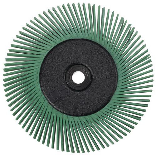 Żywiczne szczotki szlifierskie 3M, BB-ZB, średnica otworu 12 mm - Pędzel szlifierski żywiczny 3M, BB-ZB, otwór o 12 mm, ziarnistość 80