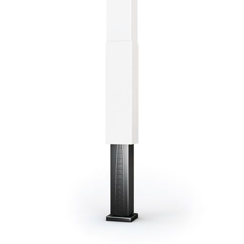 Element regulujący do podstawy Alfa 200, 74 x 88 cm, czarny