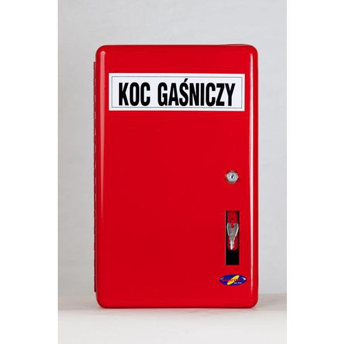 Szafka metalowa na koc gaśniczy