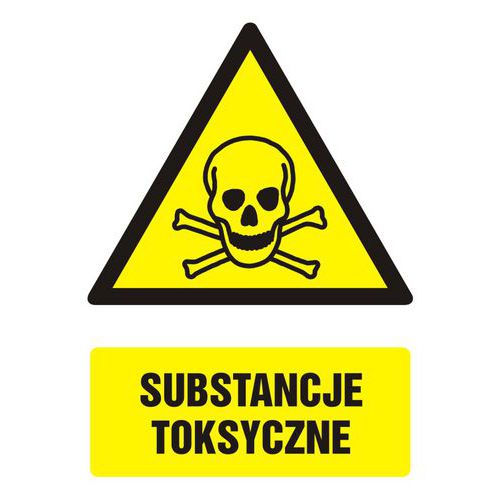 Substancje toksyczne - Substancje toksyczne 5,25 X 7,4 nieświec. folia