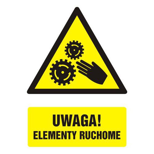 Uwaga ! Elementy ruchome