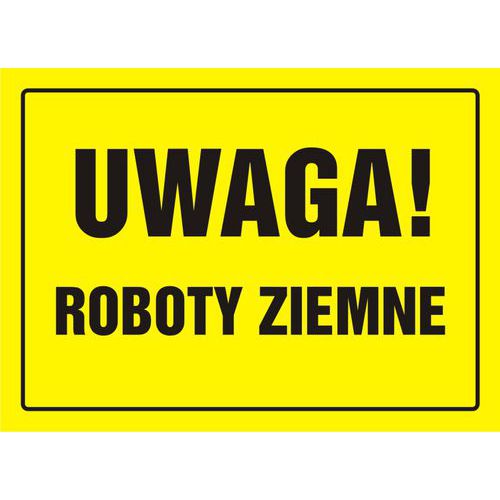 Uwaga! Roboty ziemne Uwaga! Roboty ziemne