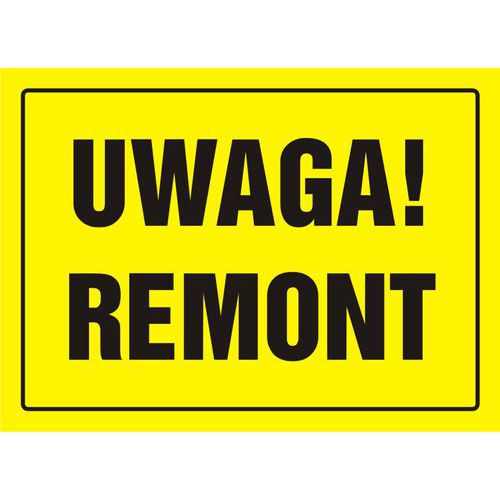 Uwaga! Remont dachu Uwaga! Remont dachu