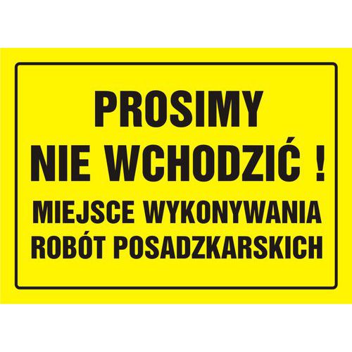 Prosimy nie wchodzić! Miejsce wykonywania robót posadzkarskich Prosimy nie wchodzić! Miejsce wykonywania robót posadzkarskich