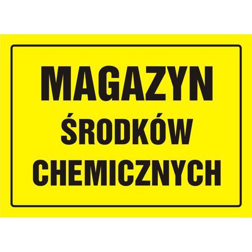 Magazyn środków chemicznych