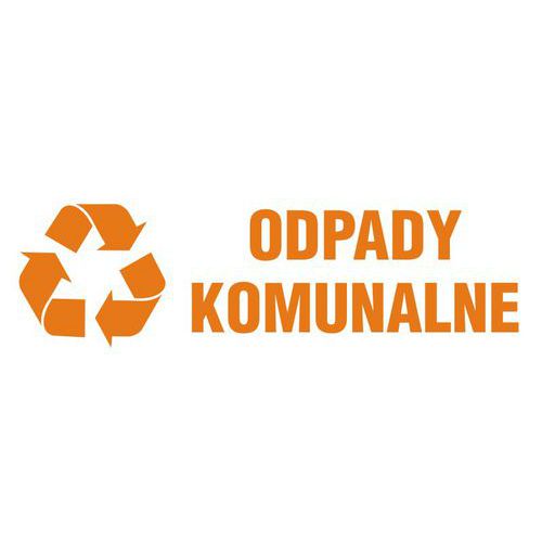 Odpady komunalne 2 - Odpady komunalne 2 10 X 30 nieświec. folia