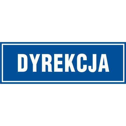Dyrekcja - Dyrekcja 20 X 60 nieświec. płyta sztywna PCV
