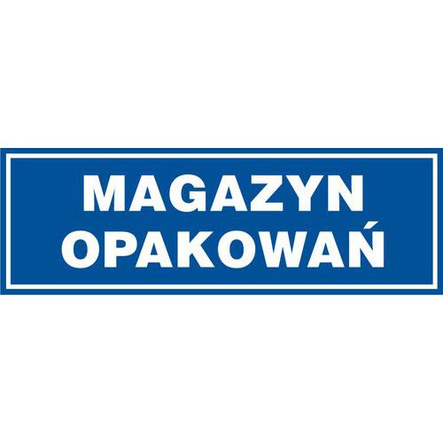 Magazyn opakowań - Magazyn opakowań 10 X 30 nieświec. płyta sztywna PCV