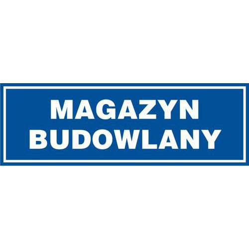 Magazyn budowlany - Magazyn budowlany 10 X 30 nieświec. płyta sztywna PCV