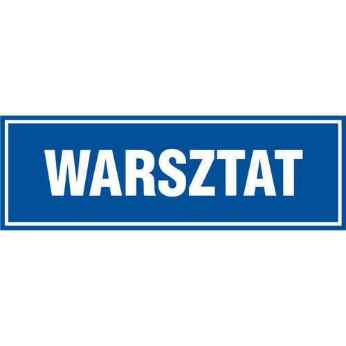 Warsztat - Warsztat 10 X 30 nieświec. płyta sztywna PCV