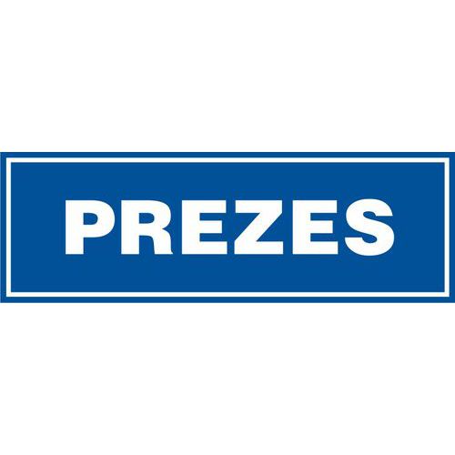 Prezes - Prezes 10 X 30 nieświec. płyta sztywna PCV