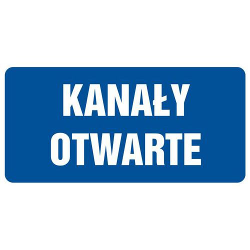 Kanały otwarte 20 X 40 nieświec. płyta sztywna PCV