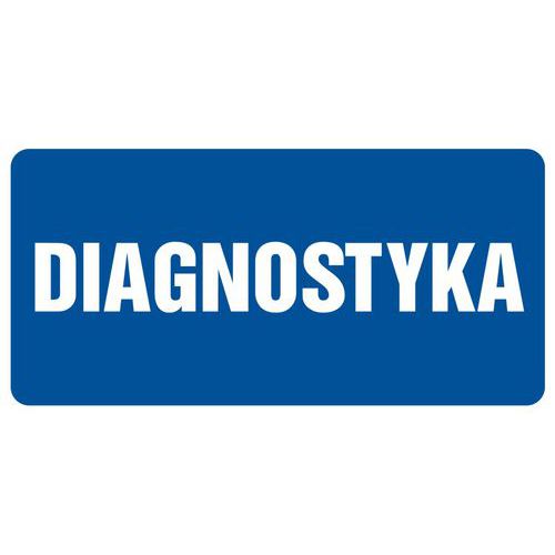 Diagnostyka 20 X 40 nieświec. płyta sztywna PCV