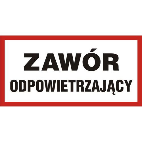 Zawór odpowietrzający - Zawór odpowietrzający 20 X 40 nieświec. płyta sztywna PCV